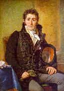 Jacques-Louis  David Portrait of the Count de Turenne Spain oil painting artist